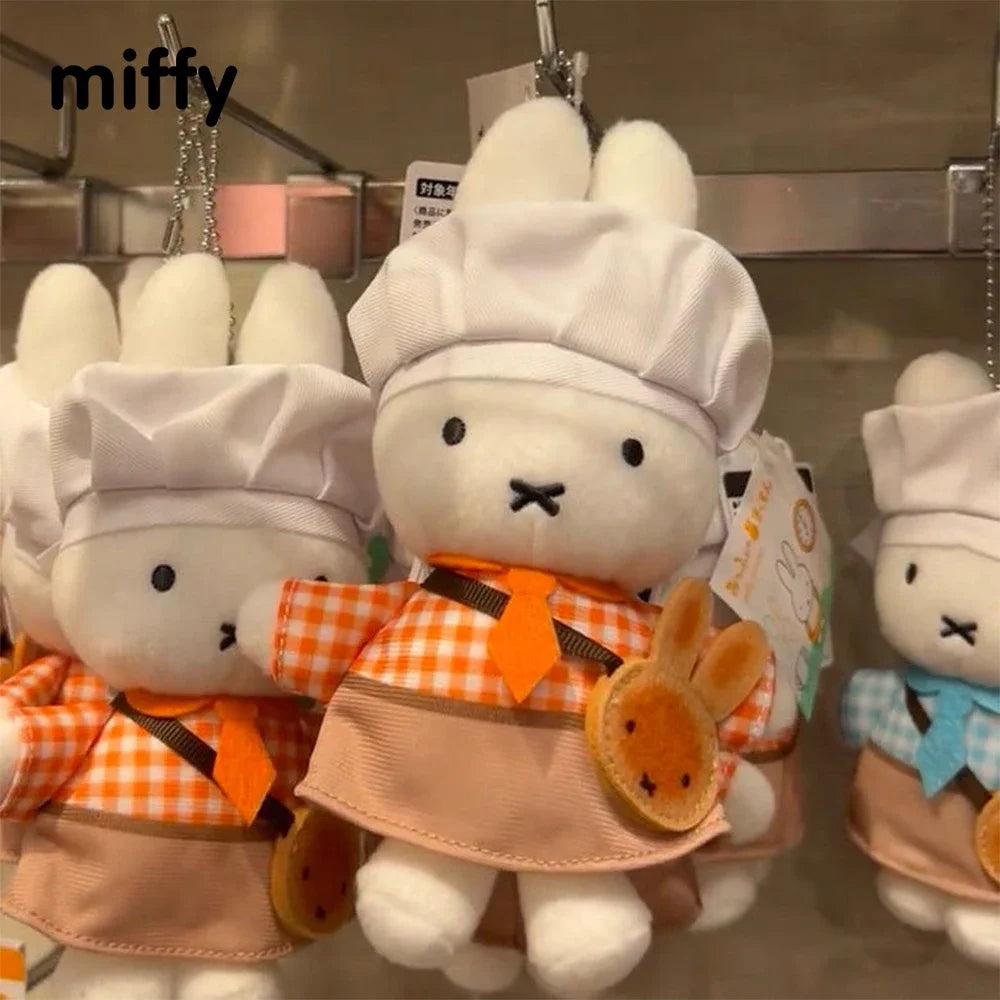 Kawaii Miffy Kitchen Bakery Doll Cute Doll Backpack Hanging Plush Toy Christmas Gift Kawaii Miffy Kitchen Bakery Doll Cute Doll Backpack Hanging Plush Toy Christmas Gift